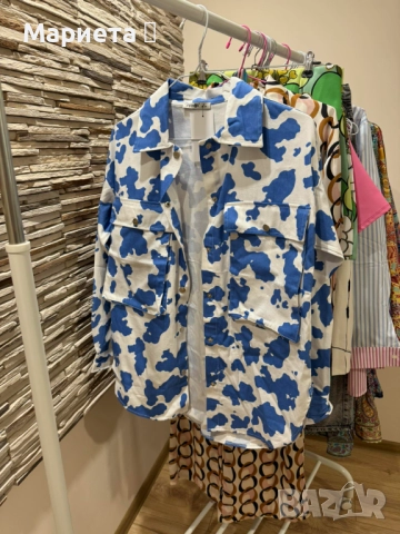 Дънкова връхна риза MILK SHAKE, снимка 2 - Ризи - 51523724