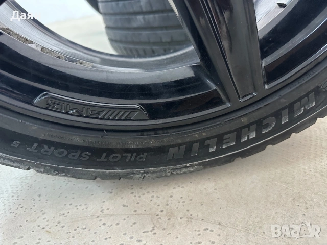 Джанти Mercedes-Benz AMG BORBET спорт пакет 18 с гуми MICHELIN, снимка 14 - Гуми и джанти - 53985509