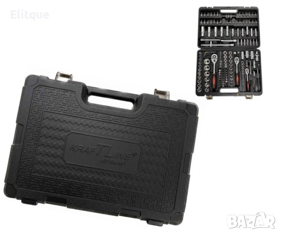 Куфар с инструменти Гедоре 172 части с 3 броя тресчотки, снимка 3 - Други стоки за дома - 52862433