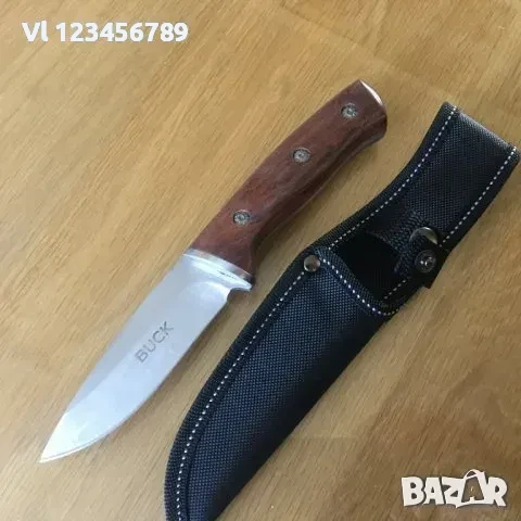 Ловен нож масивен фултанг Buck 110x220, снимка 2 - Ножове - 50673460