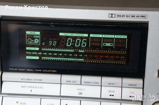 Триглав касетен дек ONKYO TA-2550 Integra, снимка 7 - Декове - 53474433