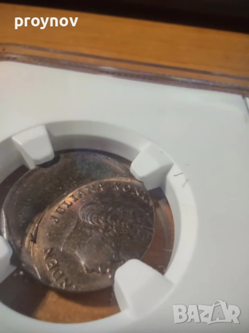 1C NIDERLANDIA MINT ERROR MS 63 BN, снимка 8 - Нумизматика и бонистика - 51598445