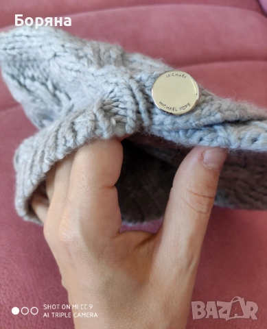 Michael Kors плетена шапка нова с етикет, снимка 5 - Шапки - 52753333