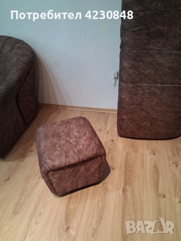 Холов ъглов диван, снимка 4 - Дивани и мека мебел - 54126514
