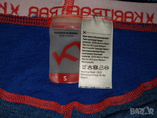 Kari Traa (S),(М) и (L) дамска термо комплект и блуза мерино 100% Merino Wool, снимка 3 - Спортни екипи - 48175419