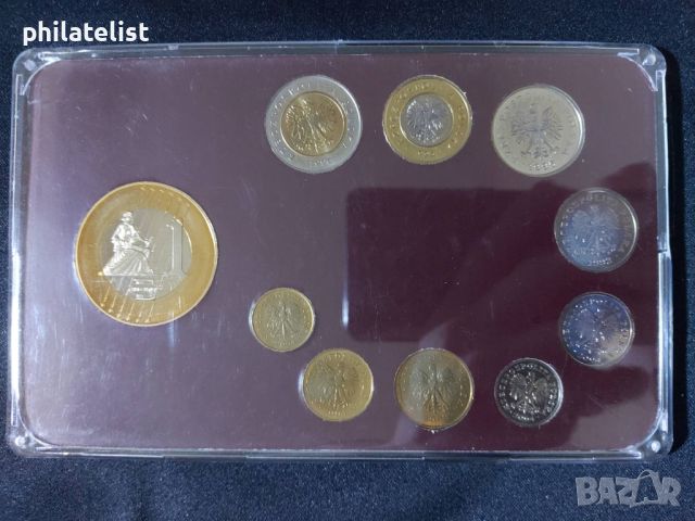 Комплектен сет - Полша 1992-2004 , 9 монети + медал , снимка 3 - Нумизматика и бонистика - 46351383