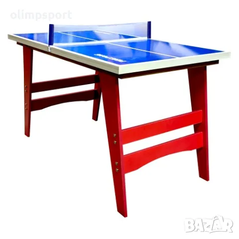 Мини маса за тенис , с която Вашите деца ще могат да практикуват любимата си игра вкъщи.