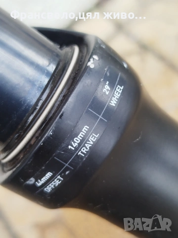 29 цола вилка за велосипед колело rock shox 35, снимка 5 - Части за велосипеди - 52306048