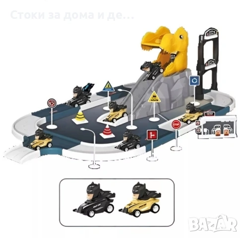 ✨Детски паркинг с писта за спускане и две коли , снимка 2 - Коли, камиони, мотори, писти - 53581950