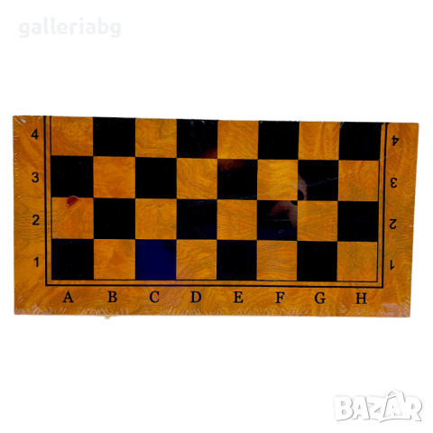 Дървена игра на шах и табла, снимка 2 - Шах и табла - 44960950