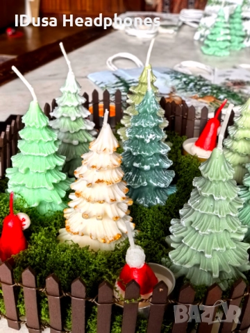 Коледни свещи, снимка 3 - Декорация за дома - 52331676