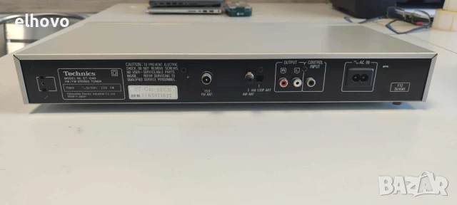Стерео тунер Technics ST-G40, снимка 5 - Ресийвъри, усилватели, смесителни пултове - 51137050