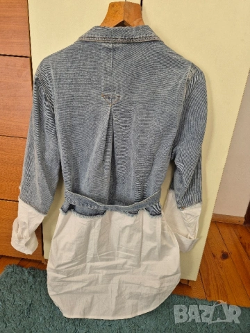 дънкова риза яке Радис, снимка 2 - Ризи - 53018491