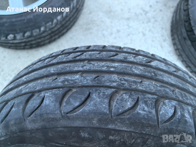 17 цола джанти BBS с гуми + фланци , снимка 2 - Гуми и джанти - 52519975