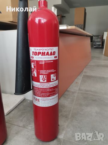 Пожарогасител Карбон диоксид  Торнадо 5 кг - 100лв , броя , снимка 3 - Други стоки за дома - 45553700
