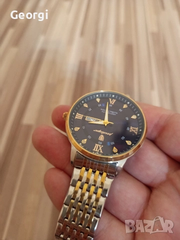 Часовник за ръка, Нов, неръждаема стомана, снимка 3 - Мъжки - 54041349