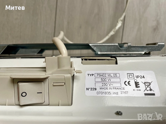 Adax 600W,Airelec 500W конвектори за баня IP24, снимка 9 - Отоплителни печки - 52653120