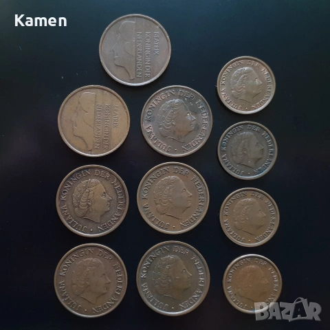 Лот нидерландски монети (1951 - 1991), снимка 7 - Нумизматика и бонистика - 54181888