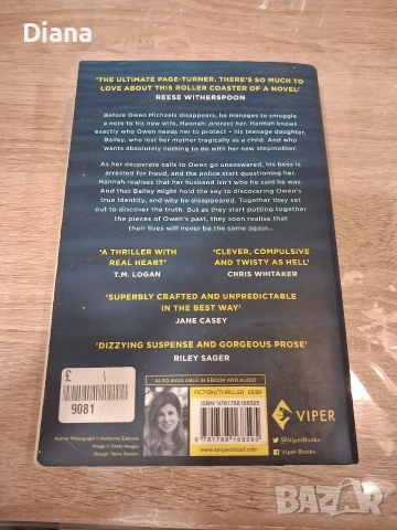 the last thing he told me Laura Dave thriller english book Reese's book club pick 2021, снимка 2 - Художествена литература - 53575098
