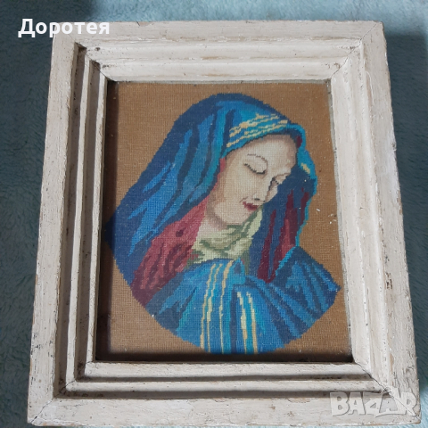 Гоблен,,Дева Мария,,, снимка 1 - Гоблени - 45040302