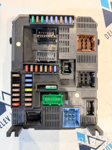 9678355880, BSIN02 модул от Peugeot 208 1.4 HDi, 68 hp, 5 sp., 160 000 km., 2014, engine 8HR, euro 5