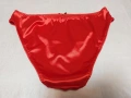 XL Червена сатенена бикина , снимка 5