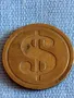 Два стари жетона токен за игрални автомати за КОЛЕКЦИЯ ДЕКОРАЦИЯ 42639, снимка 3