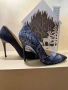 Сини елегантни обувки, снимка 3
