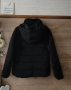 Черно зимно яке с качулка ZARA , снимка 11
