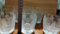 Кристални чаши за вода уиски вино ракия , снимка 5