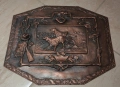 Картина ,,Лов" медна чеканка, снимка 1