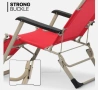 Многофункционален сгъваем шезлонг стол NS6012 – стол, шезлонг и легло 3в1, до 140 кг, снимка 7