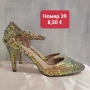РАЗПРОДАЖБА на стилни дамски обувки на ток номер 39 , снимка 9