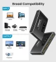 НОВ, ТЕСТВАН HDMI превключвател 3 в 1 изход 4K UHD HDMI превключвател, сплитер, автоматичен..., снимка 3