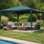 Просторна градинска шатра - стабилна конструкция и водоустойчива рамка, снимка 11