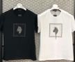 памучни дамски тениски черни и бели , снимка 1 - Тениски - 45871761