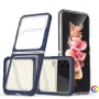 Samsung Galaxy Z Flip4 Силиконов Калъф Transparent TPU и Протектор, снимка 6