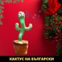 Оги - забавният, пеещ и танцуващ кактус играчка - на български и английски, снимка 1