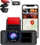 4K Wifi GPS Dash Cam Shenzen W19 отпред и отзад, снимка 7