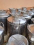 италиански иноксови съдове за мляко, вино, зехтин и др. 50л. и 30л. неръждавейка, снимка 6