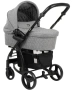 Комбинирана количка 3 в 1 KikkaBoo - Madrid, Dark Grey Melange, снимка 6