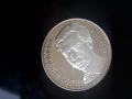 сребърна монета от 5 лева 1978г. Пейо Яворов., снимка 3