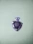 Колие с висулка красиво лилаво сърце, снимка 8