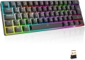Гейминг безжична клавиатура EMPIRE GAMING K246 TKL 65% Механична – RGB 22 ефекта, снимка 10