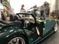 BBURAGO метална колекционерска количка MORGAN AERO V8 1:18 NEW, снимка 6