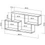Етажерка за стена,полица,етажерки(код-0454), снимка 5
