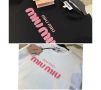 ⭕ Памучни дамски тениски 
Лого релефна бродерия

𝕄𝕀𝕌 𝕄𝕀𝕌, снимка 1 - Тениски - 45593749