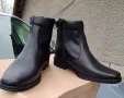 Черни боти естествена кожа, снимка 10