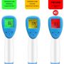 Инфрачервен безконтактен термометър F01 за измерване на температура за деца и възрастни, снимка 4