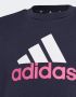 Детска тениска ADIDAS Essentials Two Color Big Logo Cotton Tee Navy, снимка 3